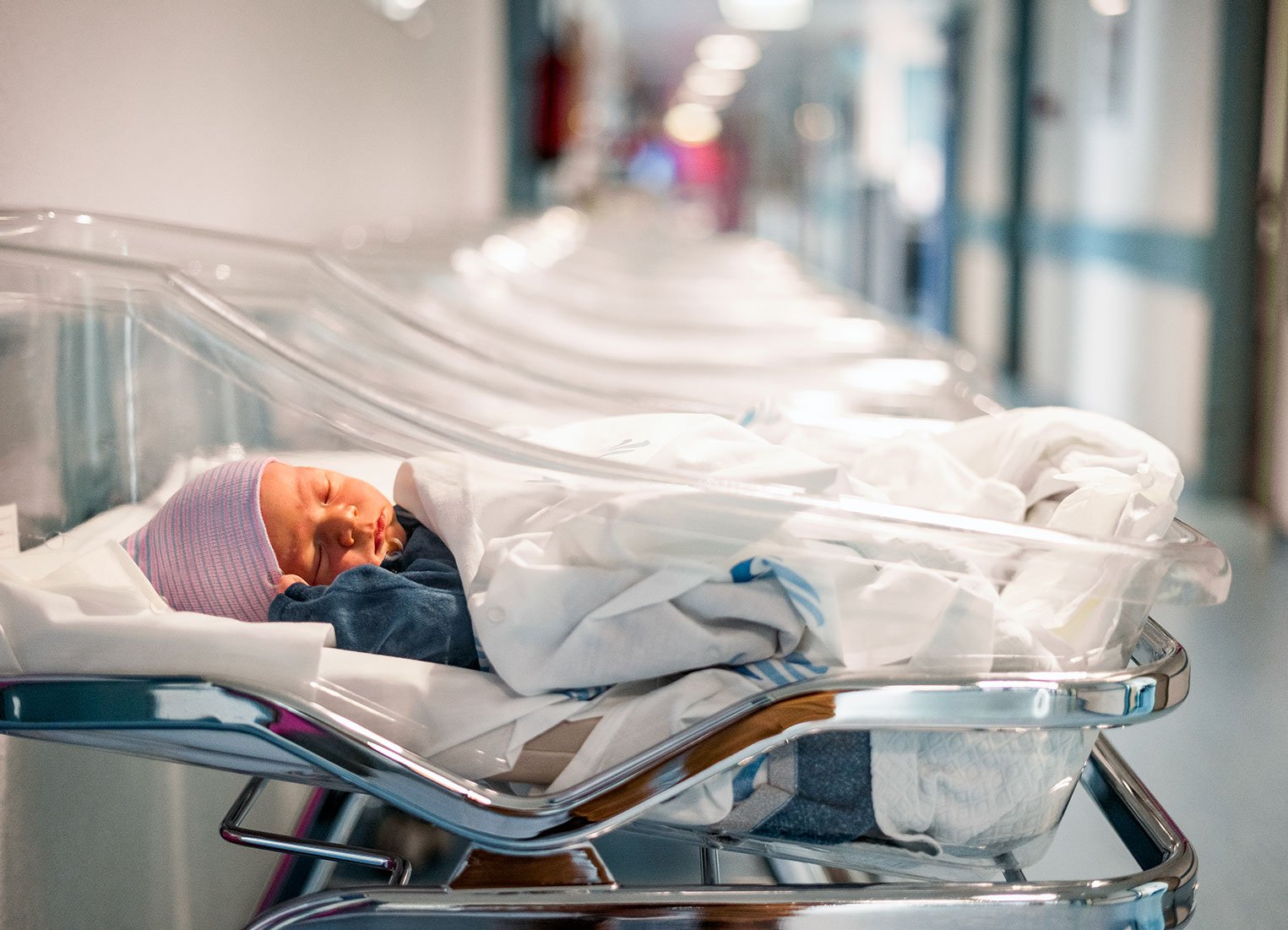 Infant security system for hospitals