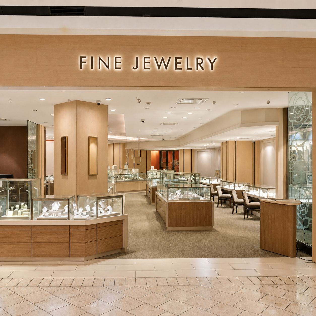 Jewelry retail security monitoring